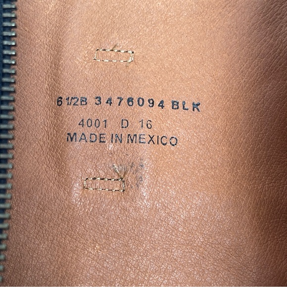 Frye Jayden Button Tall Black Leather/Suede Boots size 6.5B in EUC - Picture 12 of 16